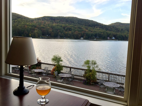 19 - Beautiful views of Lake Morey from the resort restaurant