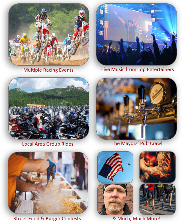 The Sturgis motorcycle rally offers a world class slate of activities for rally goers to enjoy