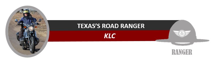Texas's motorcycle road ranger