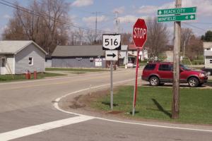 Ohio Route 516 from Dover to Dundee